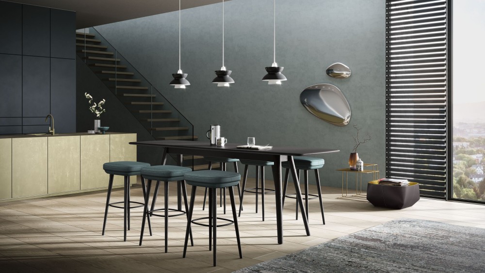 Dark colors for the kitchen trends 2021 and modern kitchens 2021