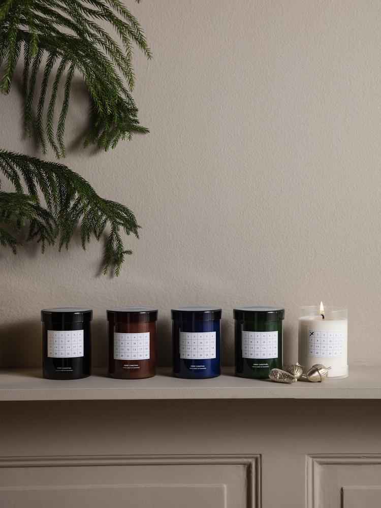 Scented candle advent calendar from Fermliving