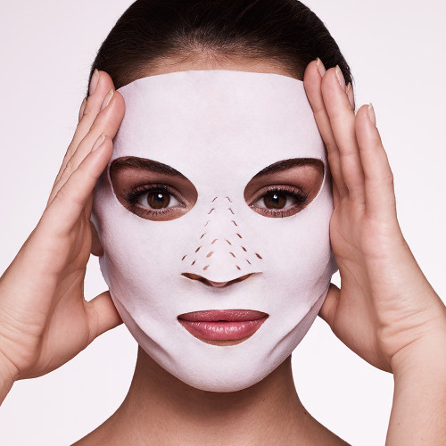 anhydrous cosmetic mask